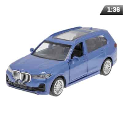 Model 1:36, MSZ, BMW X7, niebieski