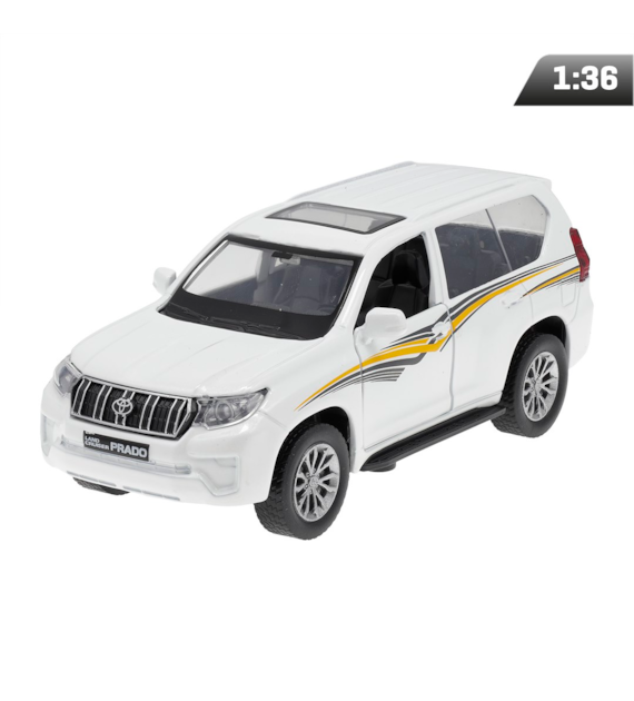Model 1:36, MSZ, Toyota Land Cruiser Prado, biały