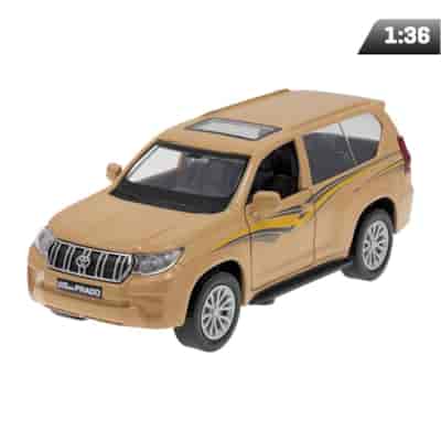 Model 1:36, MSZ, Toyota Land Cruiser Prado, żółty