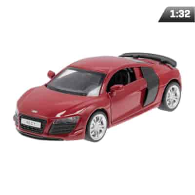 Model 1:32, MSZ, Audi R8 GT, czerwony