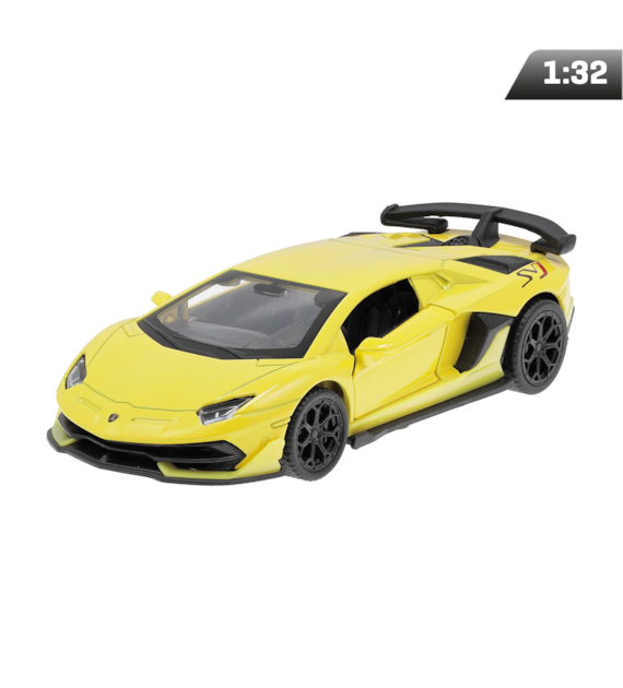 Model 1:32, MSZ, Lamborghini Aventador SVJ, żółty