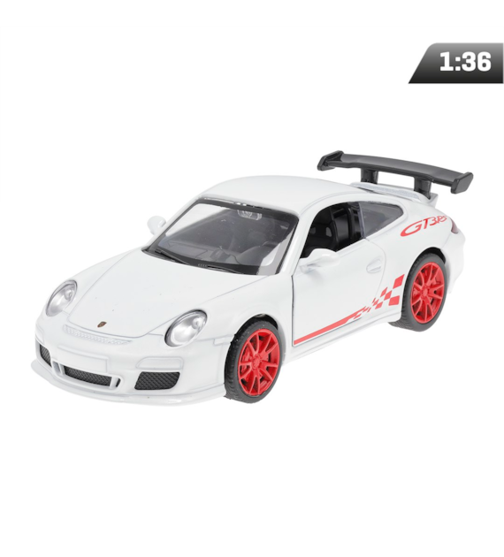Model 1:36, MSZ, Porsche 911 GT3 Rs, biały