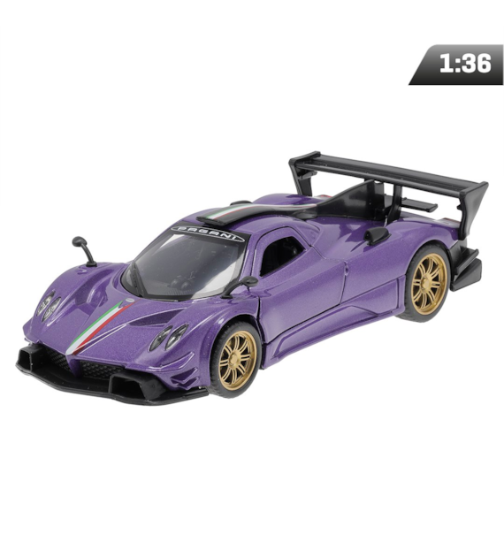 Model 1:36, MSZ, Pagani Zonda Revolucion, fioletowy
