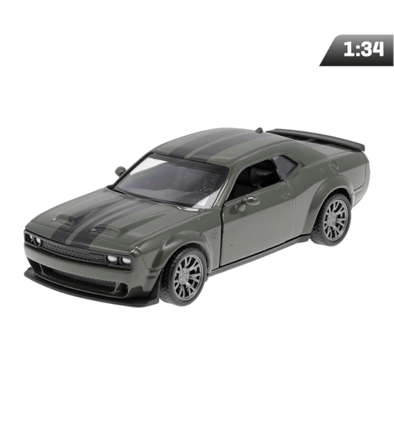 Model 1:34, MSZ, 2022 Dodge Challenger SRT Jailbreak, zielony