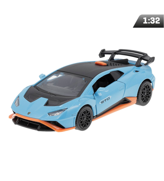 Model 1:32, MSZ, Lamborghini Huracan STO, niebieski
