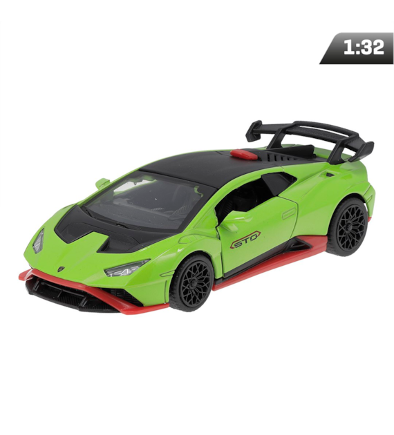 Model 1:32, MSZ, Lamborghini Huracan STO, ziolony