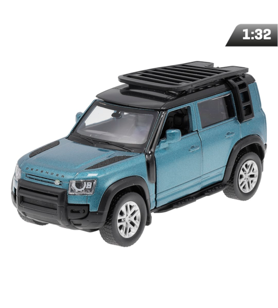 Model 1:32, MSZ, Land Rover Defender 110, niebieski