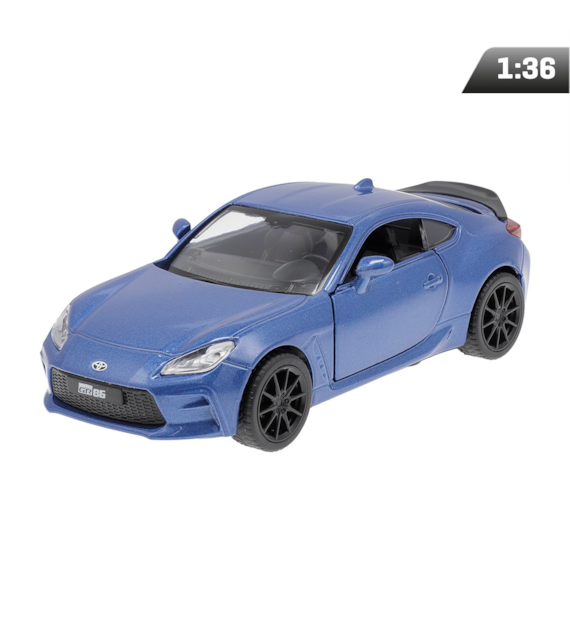 Model 1:36, MSZ Toyota GR86, niebieski