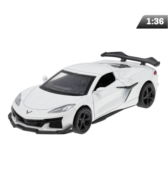 Model 1:36, MSZ, Chevrolet Corvette C8 Z06(2024), biały