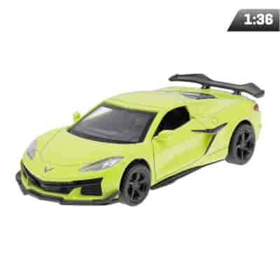 Model 1:36, MSZ. Chevrolet Corvette C8 Z06 (2024), żółty