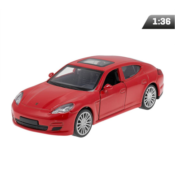 Model 1:36, MSZ, Porsche Panamera S, czerwona