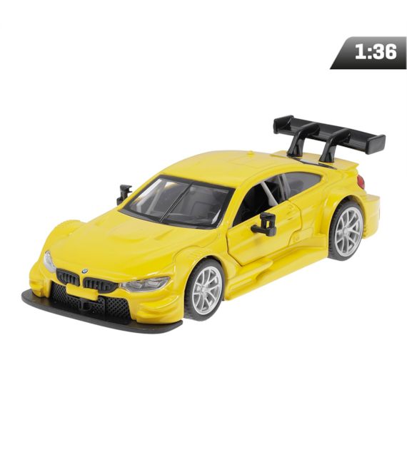 Model 1:36, MSZ, BMW M4 DTM, żółty