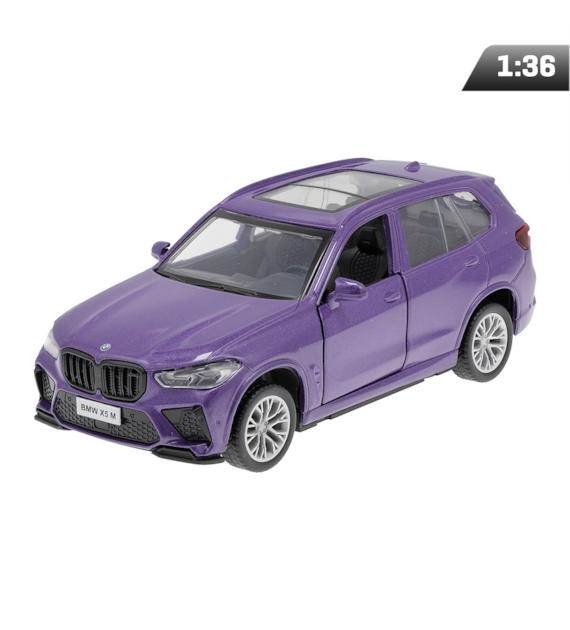 Model 1:36, MSZ, BMW X5M, fioletowy