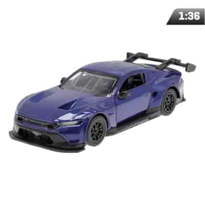 Model 1:36, MSZ, Ford Mustang GT3, niebieski