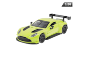 Modell 1:36, MSZ, Aston Martin Vantage GT3, gelb