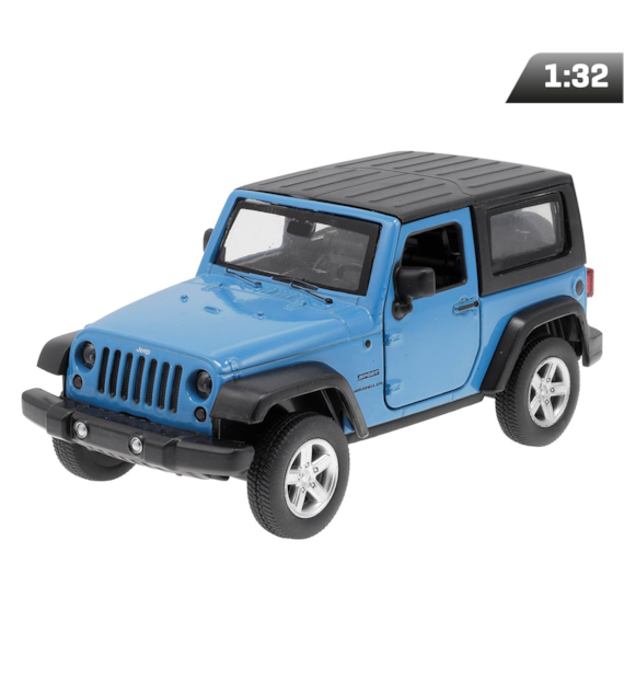 Model 1:32, MSZ, Jeep Wrangler, niebieski