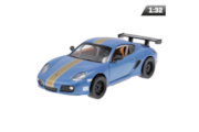 Modèle 1:32, MSZ, Porsche Cayman S, bleu