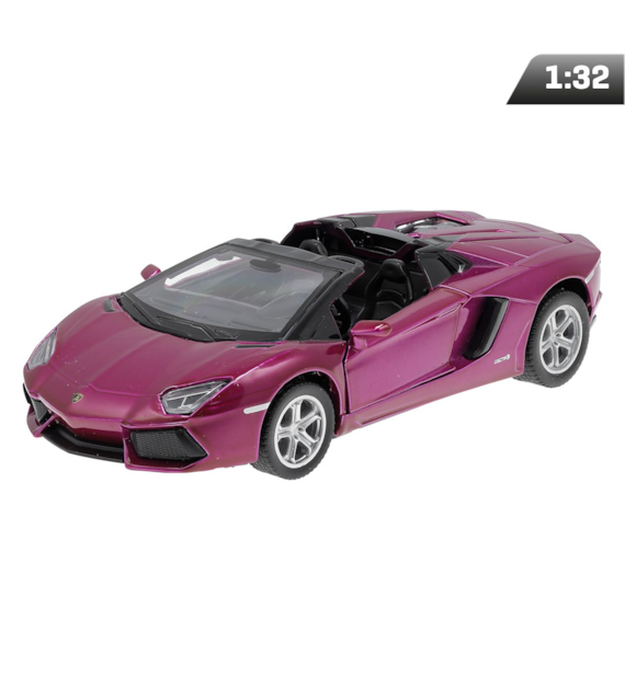 Model 1:32, MSZ, Lamborghini Aventador Roadster, fioletowy