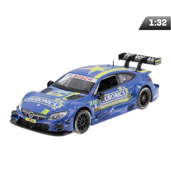 Model 1:32, MSZ, Mercedes-AMG C 63 DTM, niebieski