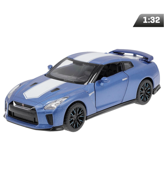 Model 1:32, MSZ, Nissan GT-R (R35) 50th Anniversary Edition, niebieski