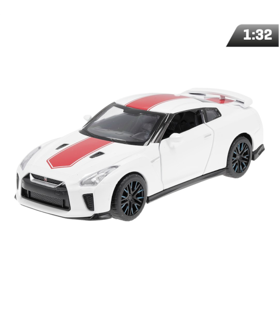 Model 1:32, MSZ, Nissan GT-R (R35) 50th Anniversary Edition, biały
