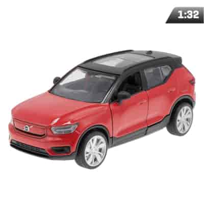 Model 1:32, MSZ, Volvo EX40 Recharge, czerwony