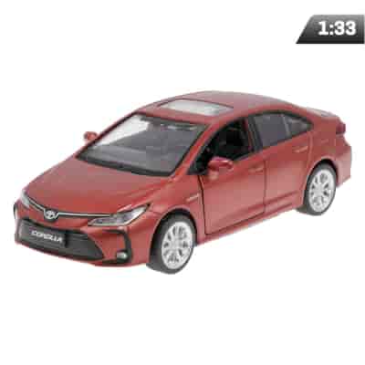 Model 1:33, MSZ, Toyota Corolla Hybrid, czerwony