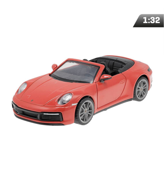 Model 1:32, MSZ, Porsche 911 Carrera Cabriolet, pomarańczowy