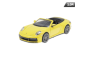 Modell 1:32, MSZ, Porsche 911 Carrera Cabriolet, gelb
