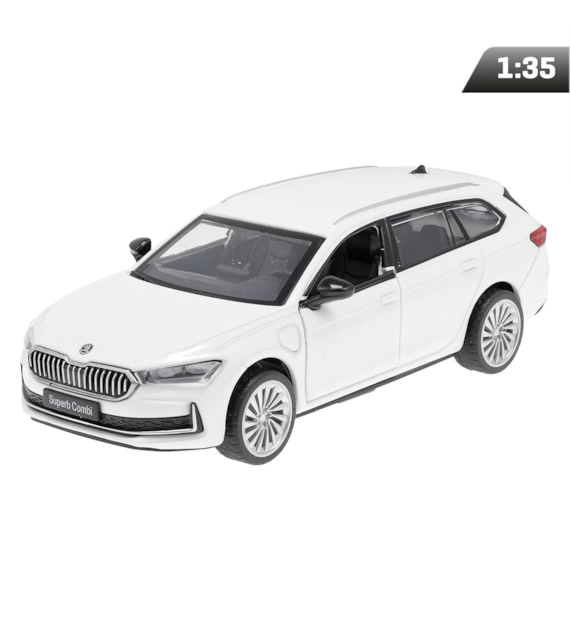 Model 1:35, MSZ, Skoda Superb Combi iV, biały