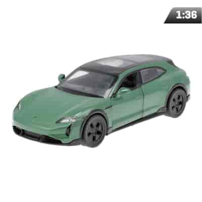 Model 1:36, MSZ, porsche Taycan turbo S Cross Turismo, zielony