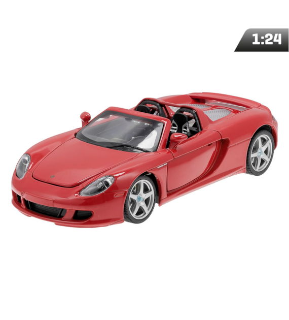 Model 1:24, MSZ, Porsche Carrera GT, czerwony
