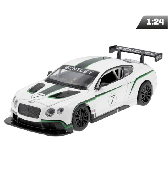 Model 1:24, MSZ, Bentley Continental GT3 Concept, biały