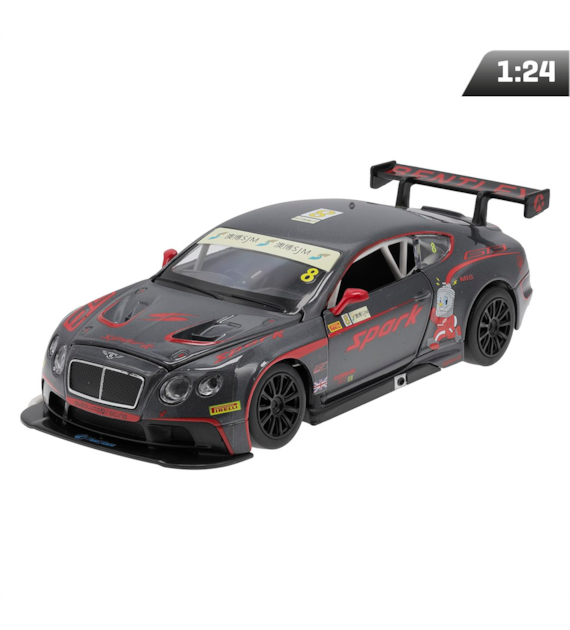 Model 1:24, MSZ, Bentley Continental GT3 Concept, szary