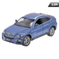 Model 1:24, MSZ, BMW X6, niebieski