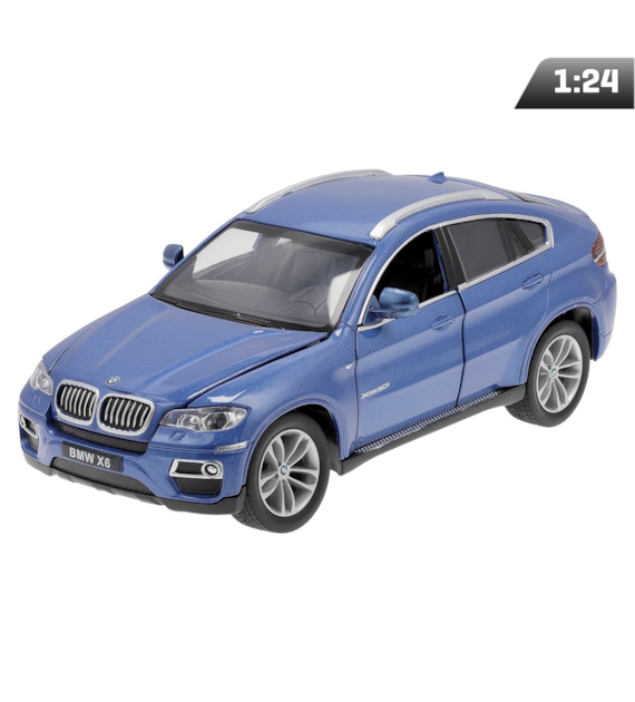 Model 1:24, MSZ, BMW X6, niebieski