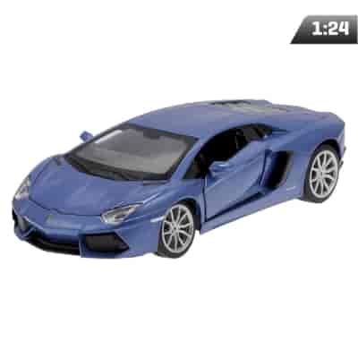 Model 1:24, MSZ, Lamborghini Aventador Coupe, niebieski