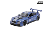 Modell 1:24, MSZ, BMW M6 GT3, blau