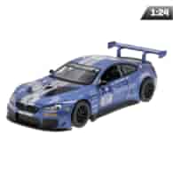 Model 1:24, MSZ, BMW M6 GT3, niebieski