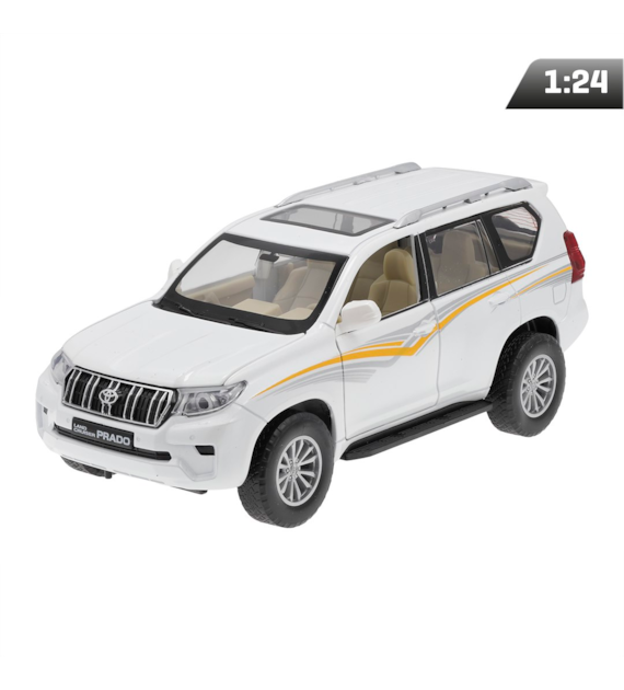 Model 1:24, MSZ, Toyota Land Cruiser Prado, biały