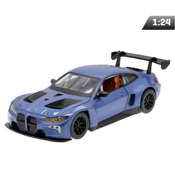 Model 1:24, MSZ, BMW M4 GT3, niebieski