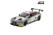 Modell 1:24, MSZ, BMW M4 GT3, silber-grau