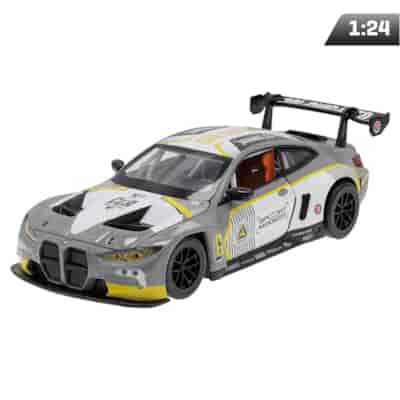 Model 1:24, MSZ, BMW M4 GT3, srebrno-szary