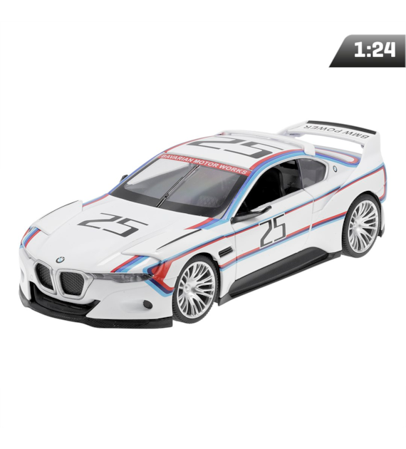 Model 1:24, MSZ, BMW 3.0 CSL Hommage, biały