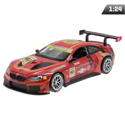 Model 1:24, MSZ, BMW M6 GT3, czerwony