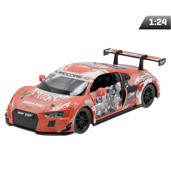 Model 1:24, MSZ, Audi R8 LMS with WASA, pomarańczowy