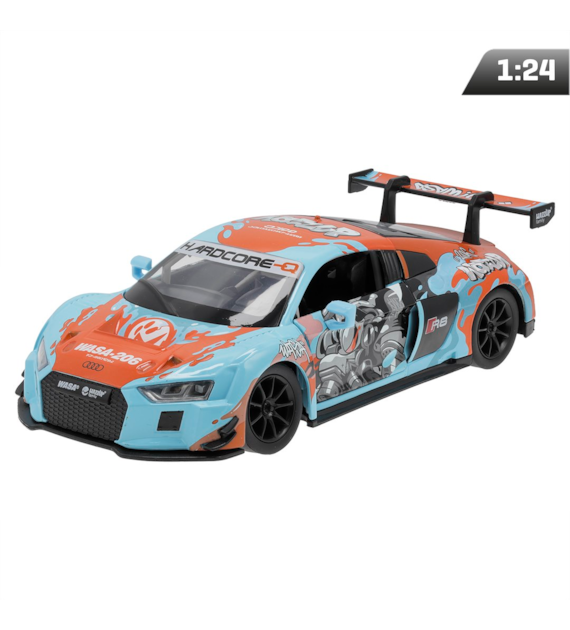Model 1:24, MSZ, Audi R8 LMS with WASA, niebieski