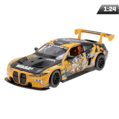 Model 1:24, MSZ, BMW M4 GT3 with WASA, żółty