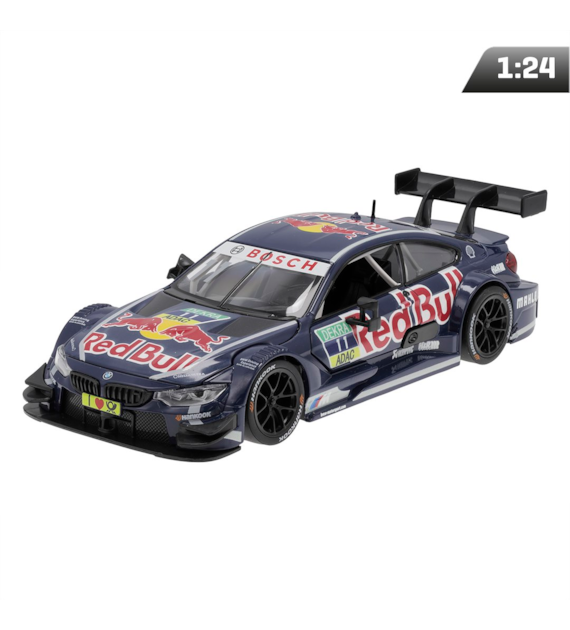 Model 1:24, MSZ, BMW M4 DTM with RedBull, niebieski