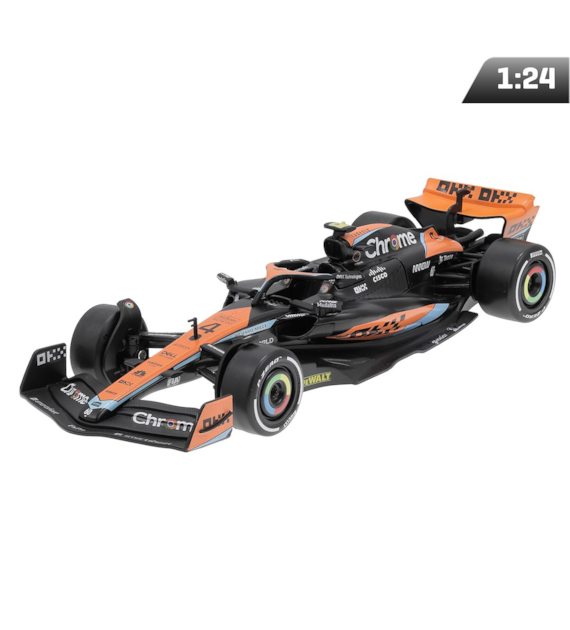 Model 1:24, MSZ, McLaren MCL60 (2023 Australian Grand Prix) without drivers Helmet (#4), czarny